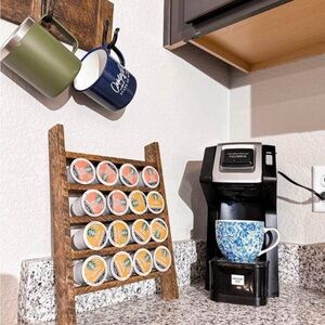 Custom Handmade Coffee K Cup Storage Ladder Display Home Decor